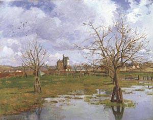 Landscape with Flooded Fields