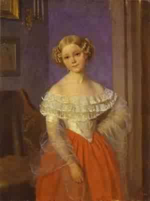 Portrait Of O I Demoncalle 1851