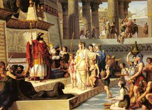 Solomon And The Queen Of Sheba