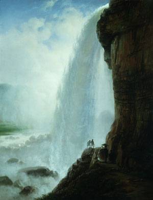 Underneath Niagara Falls 1862