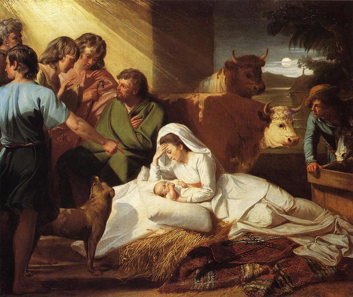 Copley Oil Painting Reproductions - The Nativity