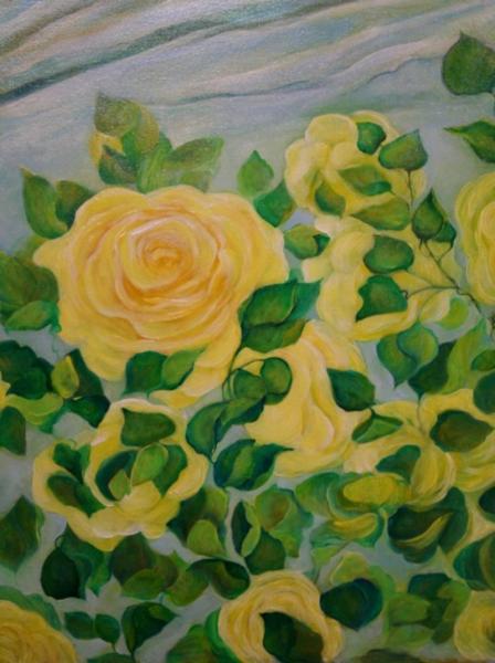 Painting Frame: Junior Silver - Oil Painting Reproduction