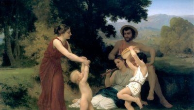 Pastoral - Oil Painting Reproduction