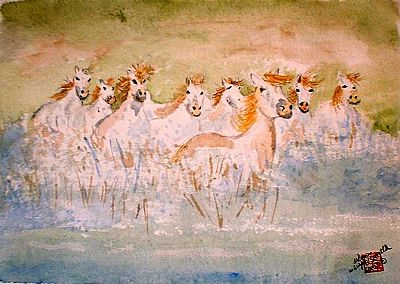 Rome (View from the Villa Medici) - Oil Painting Reproduction