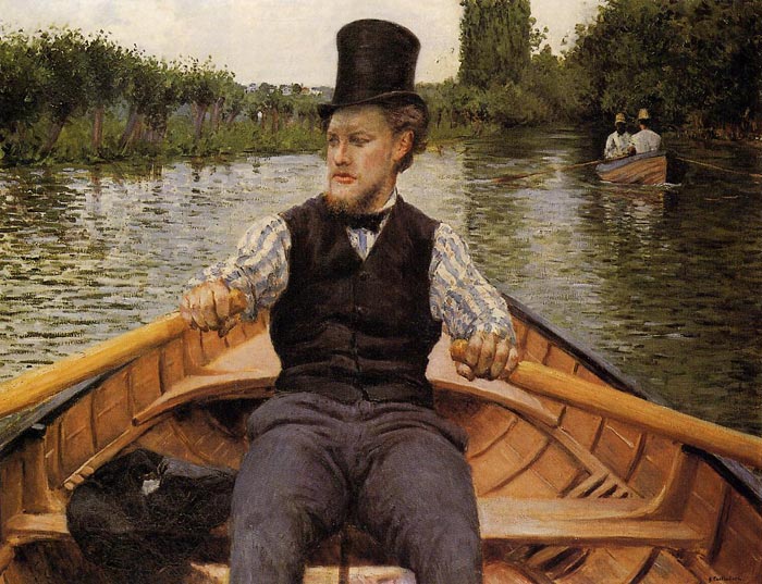 Oil Painting Reproduction of Caillebotte, - Boating Party