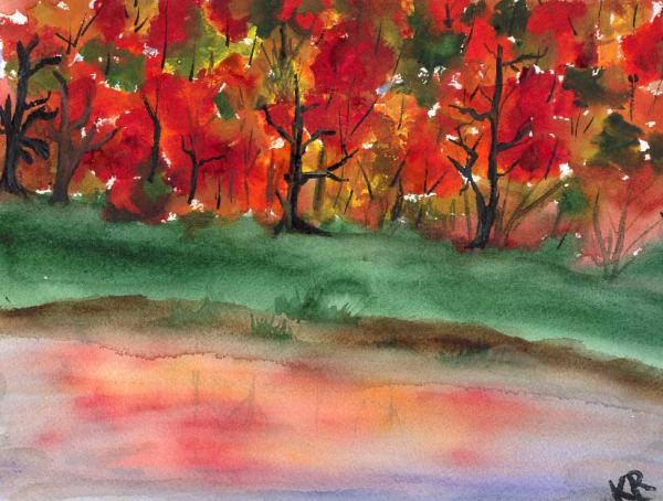 Morino Large Buiildings on the Rocks - Oil Painting Reproduction