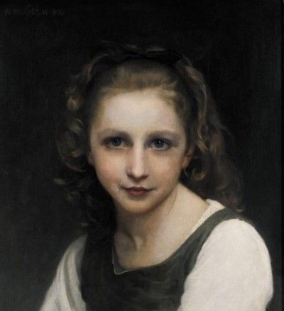 Portrait of a Young Girl - Oil Painting Reproduction