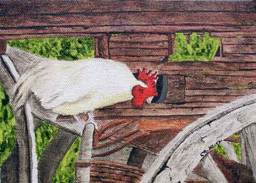 Robinson Oil Painting Reproductions - The Layette