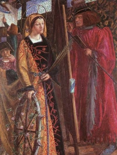 Saint Catherine - Oil Painting Reproduction