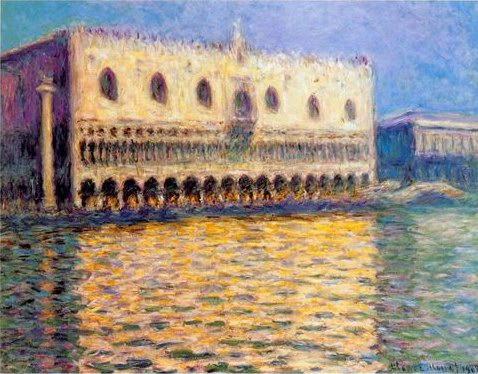 venice painting, a Claude Monet paintings reproduction, we never sell venice poster