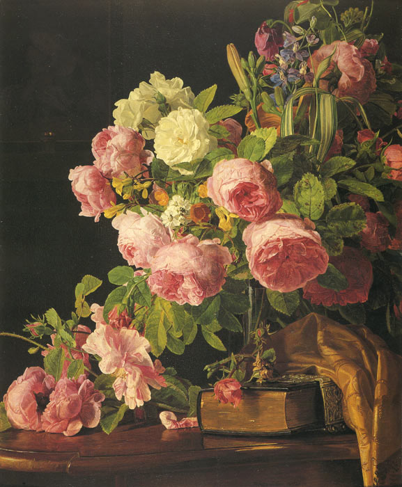 Waldmuller Oil Painting Reproductions- Roses
