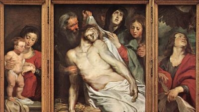 Lamentation of Christ - Oil Painting Reproduction