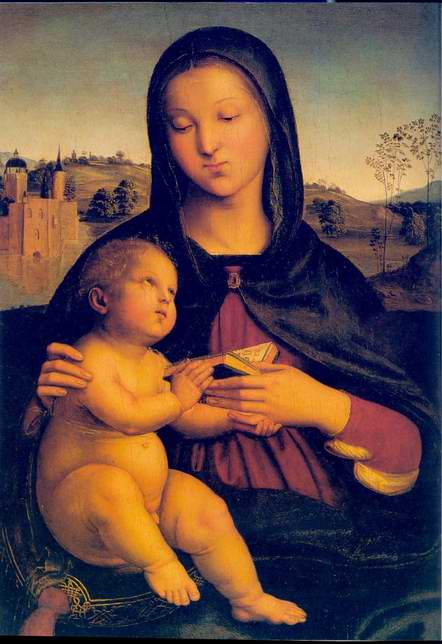 Madonna and Child painting