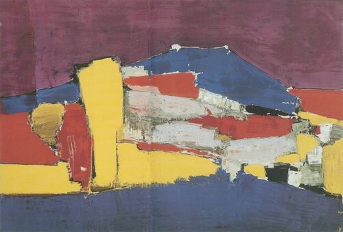 mountain painting, a Nicolas de Sta? paintings reproduction, we never sell mountain poster