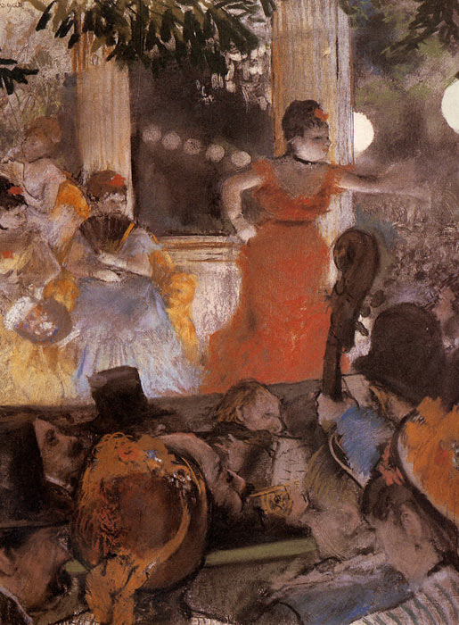 Degas Oil Painting Reproductions- Aux Ambassadeurs