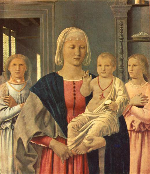 Oil Painting Reproduction of Francesca- Madonna of Senigallia