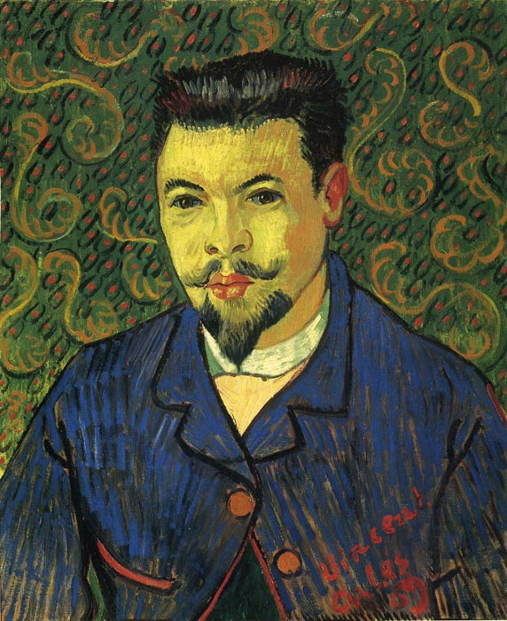 Vincent van Gogh Oil Painting Reproductions - Portrait of Dr Ree