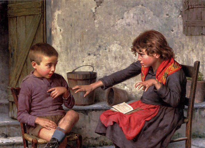 Knight Oil Painting Reproduction - A Flowering Vine