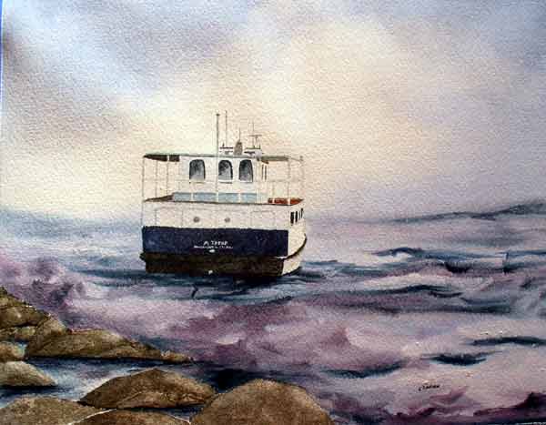 cock in artists eyes painting, a palette knife paintings reproduction, we never sell cock in artists