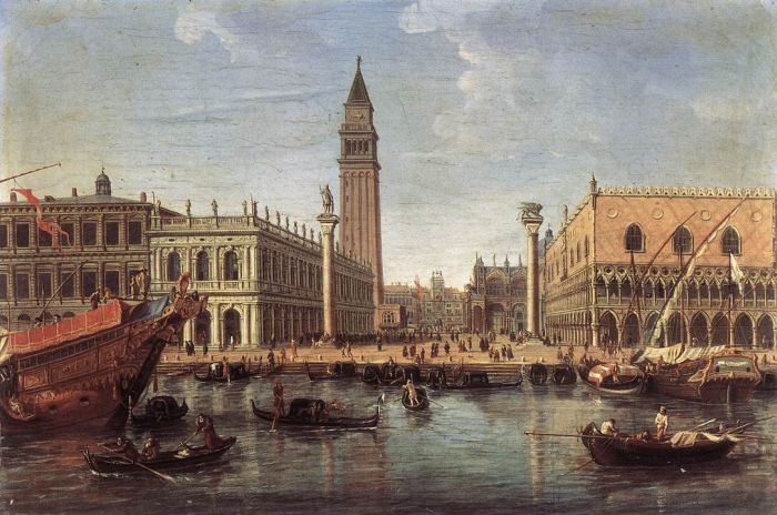 Wittel Reproductions - The Piazzetta from the Bacino di San Marco