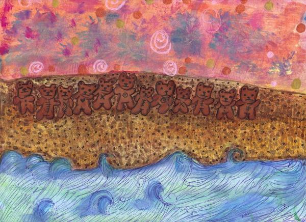 Oil Painting Reproduction of Bierstadt - Kerns River Valley, California