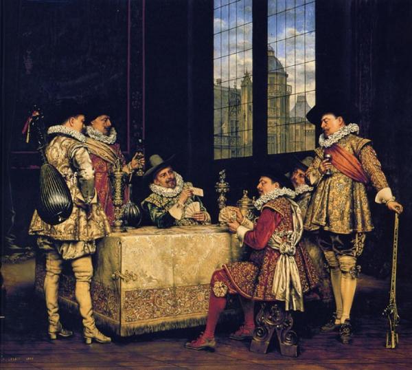 Oil Painting Reproduction of Stewart- Repose