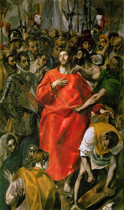 Oil Painting Reproduction of El Greco- The Spoliation