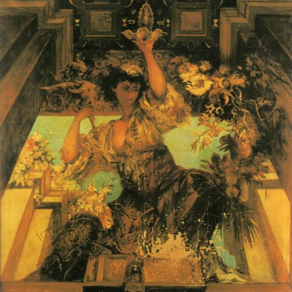 Oil Painting Reproduction of Makart - Sinnbild des Frohlichen Lebensgenusses [Symbol of the Merry