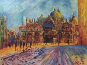 Oil Painting Reproduction of Zampighi- Affection