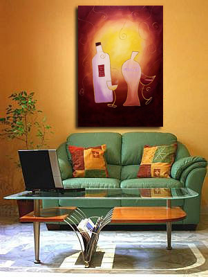 Salvador Dali Oil Painting Reproductions- Corpus Hypercubus /Crucifixion/