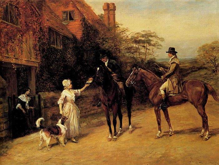 Puigaudeau Oil Painting Reproductions - Bourg-de-Batz, Brittany