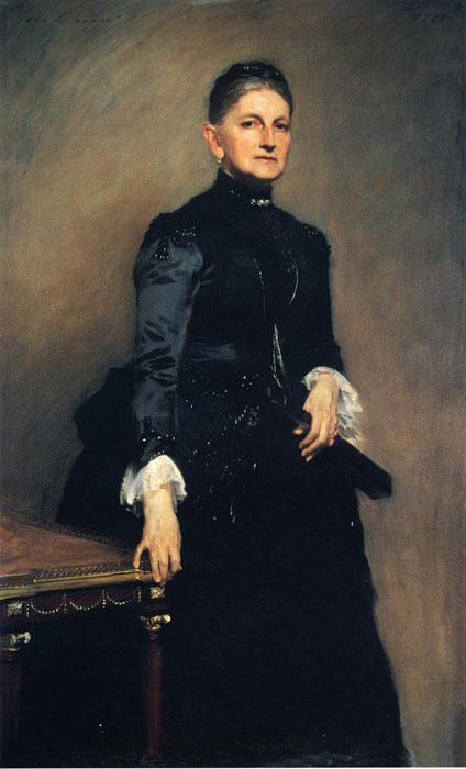 Oil Painting Reproduction of Sargent- Mrs. Adrian Iselin