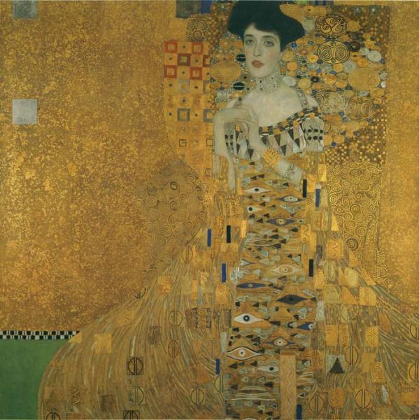 Oil Painting Reproduction of Klimt- Portrait of Adele Bloch-Bauer