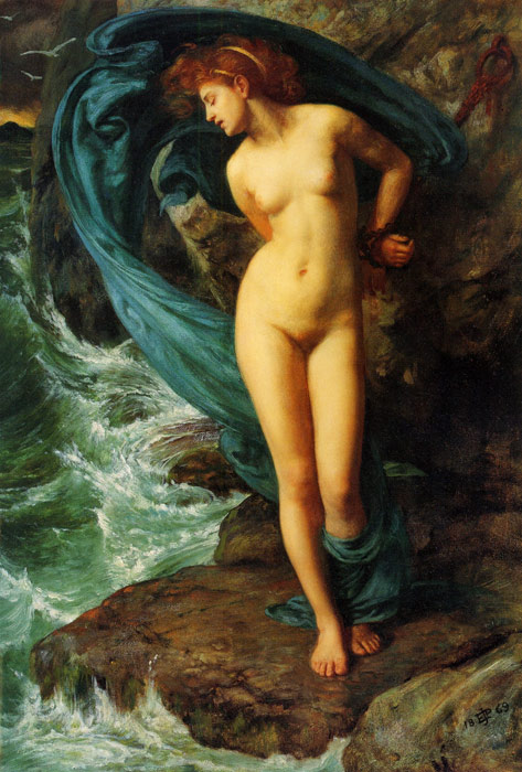Poynter Oil Painting Reproductions - Andromeda