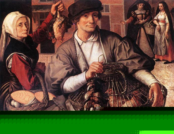 Aertsen Oil Painting Reproductions - Market Scene