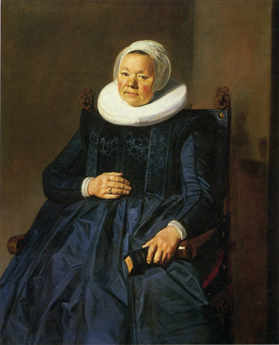 Hals Oil Painting Reproductions - Portrait of a Woman