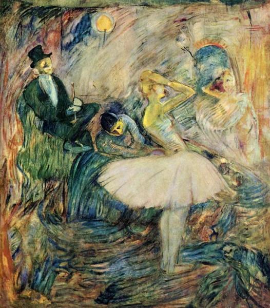 Toulouse- Lautrec Oil Painting Reproductions - The Dancer