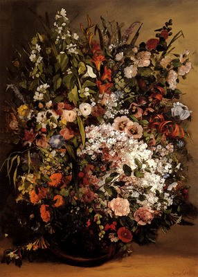 Bouquet Of Flowers In A Vase