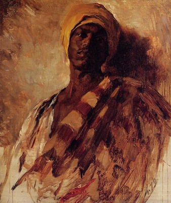 Guard of the Harem, study