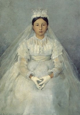 La Communiante, the communicant