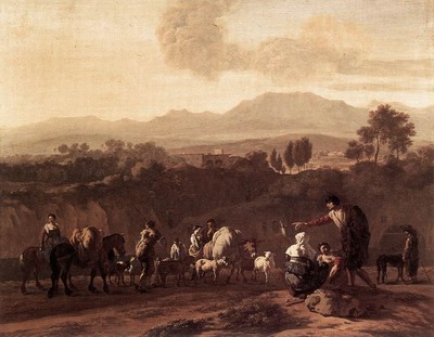 Landscape in the Roman Campagna