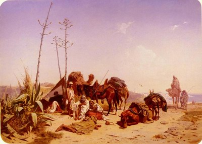 Mittagruhe In Algier, noon rest in algiers