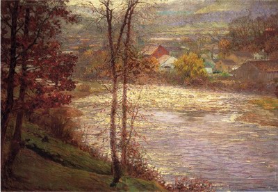 Morning on the Whitewater Brookille Indiana