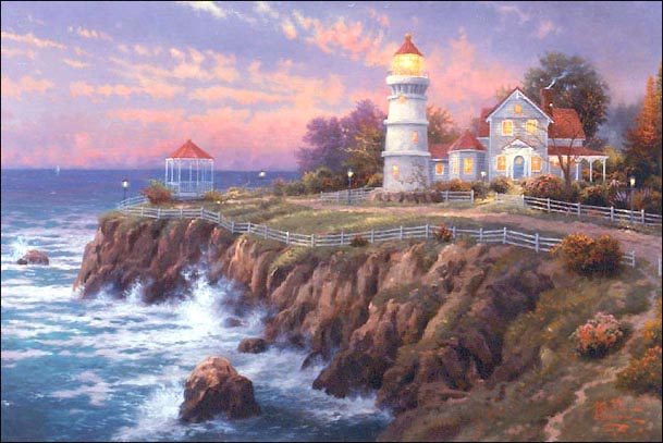 mediterranean seascape paintings portrait