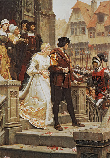 A Call to Arms, Edmund Blair Leighton