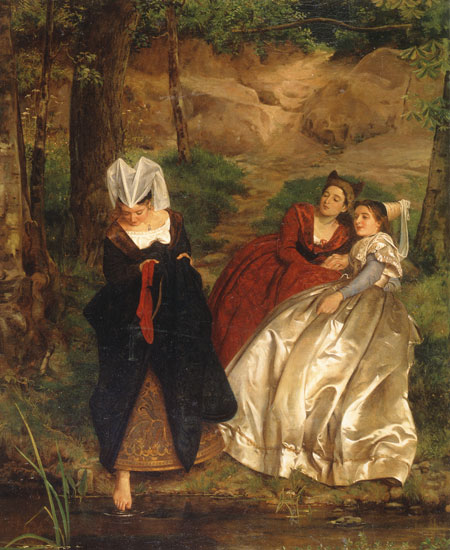 At the Stream, Philip Hermogenes Calderon