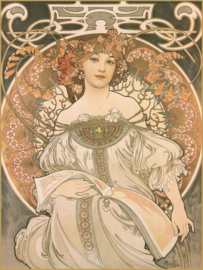 Daydream, Alphonse Mucha