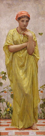 The Green Butterfly, Albert Moore