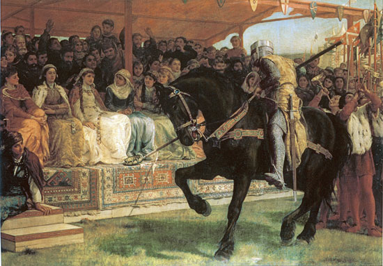 The Queen of the Tournament, Ivanhoe, Topham