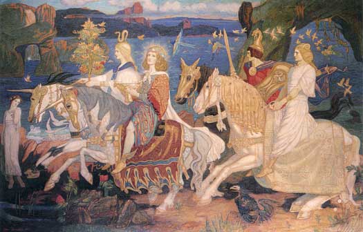 The Riders of the Sidhe, John Duncan